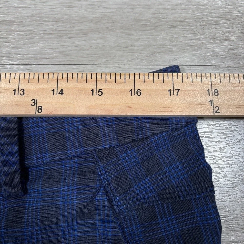 Lululemon Shorts Mens 34 Plaid Performance Stretch‎ Chino 9.75